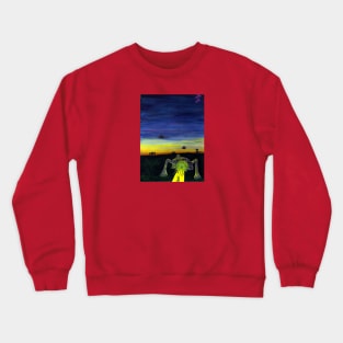 War of the Close Encounters of the Bunny Kind Crewneck Sweatshirt